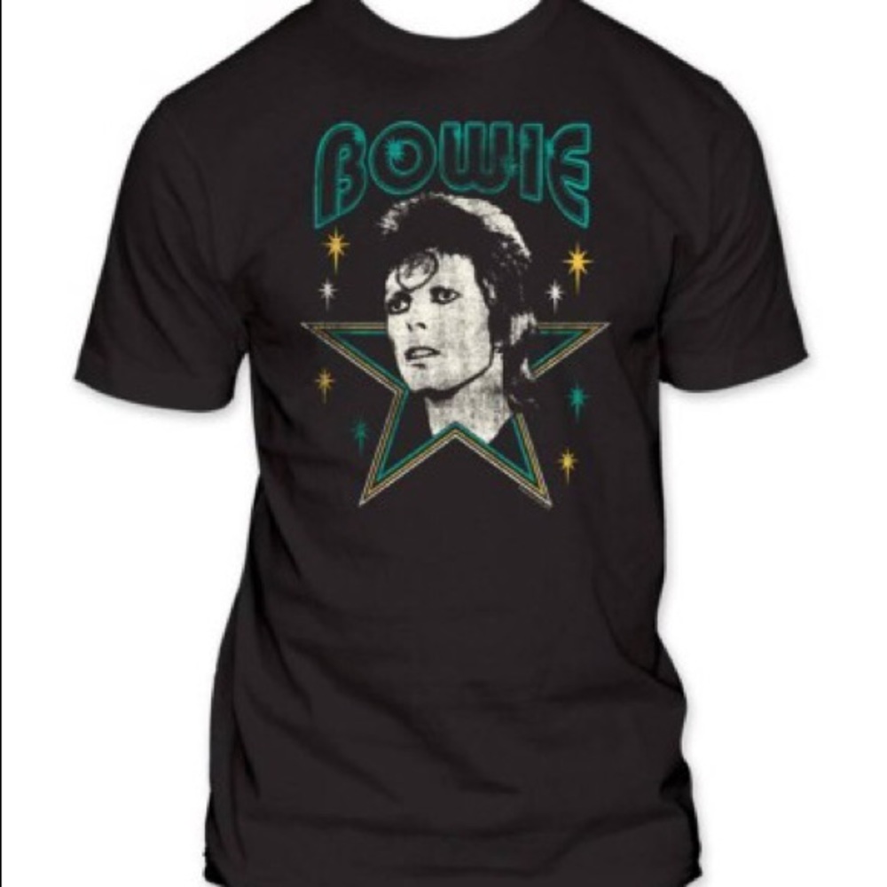 NWOT unisex David Bowie Ziggy Stardust T-shirt
